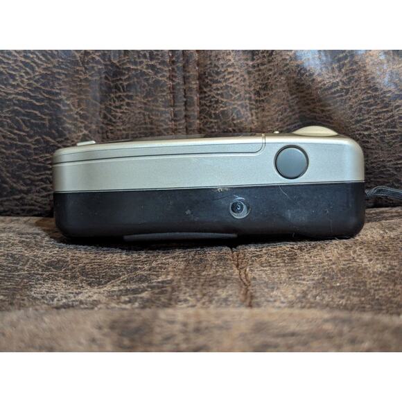 Pentax PC-33 35mm Camera Silver Black 30mm Lens Point & Shoot w Case Untested - Picture 4 of 5